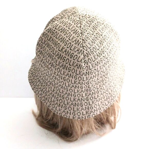 NEW Kangol Jacquard Bell Bucket Hat Logo Print Ladies L main image 4